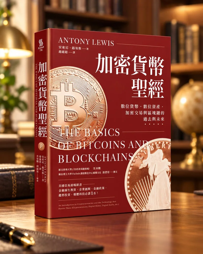 《加密貨幣聖經》書籍封面